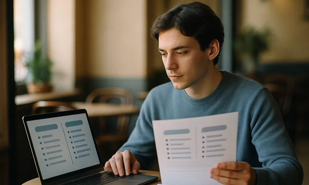Alternatīvu salīdzinājuma tabula — studējošo kredīts, stipendija, ātrais kredīts